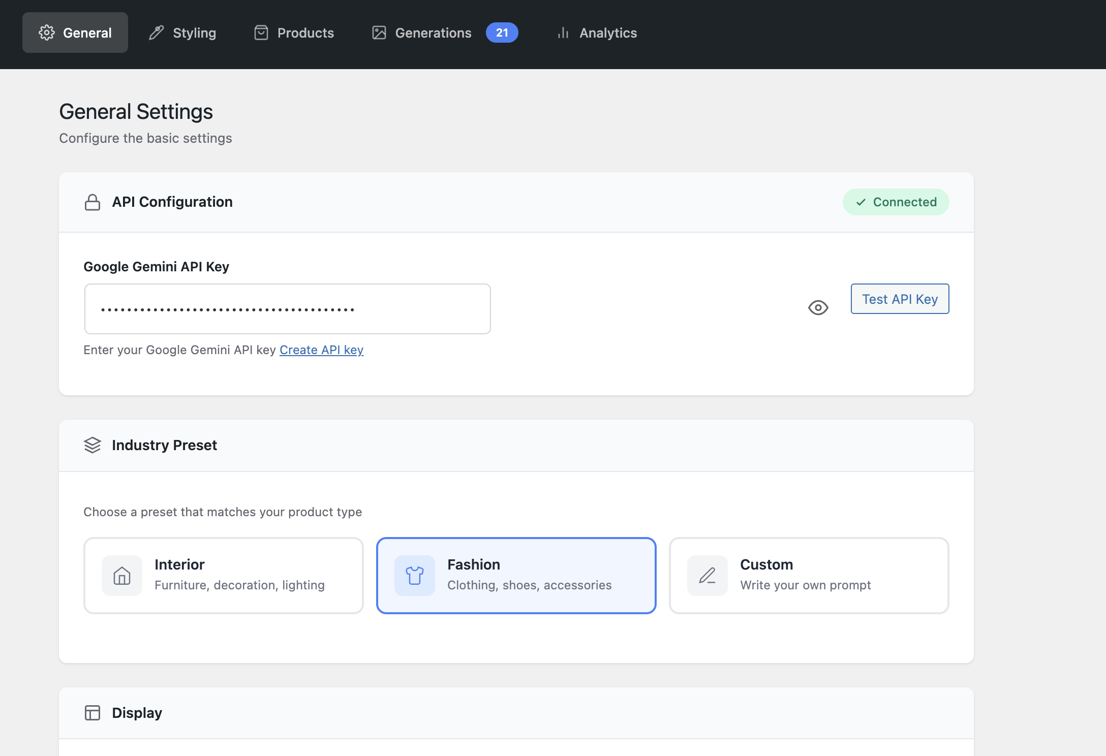 Add To View plugin interface